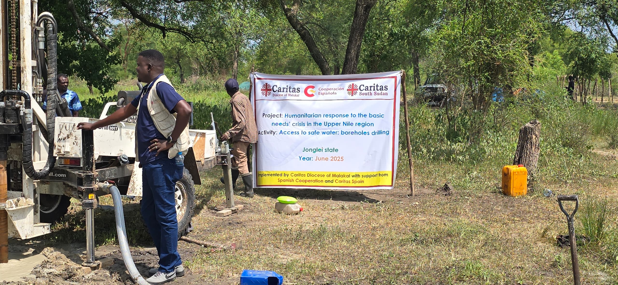 Drilling Activities in Ayod County, Jonglei State