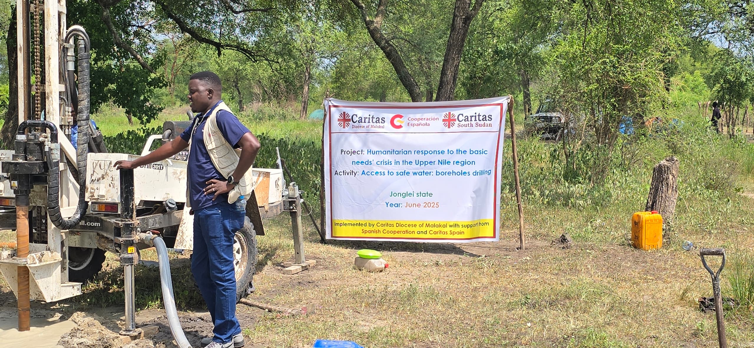 Drilling Activities in Ayod County, Jonglei State
