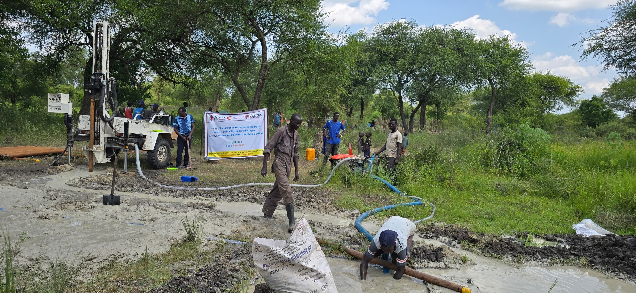 Drilling Activities in Ayod County, Jonglei State