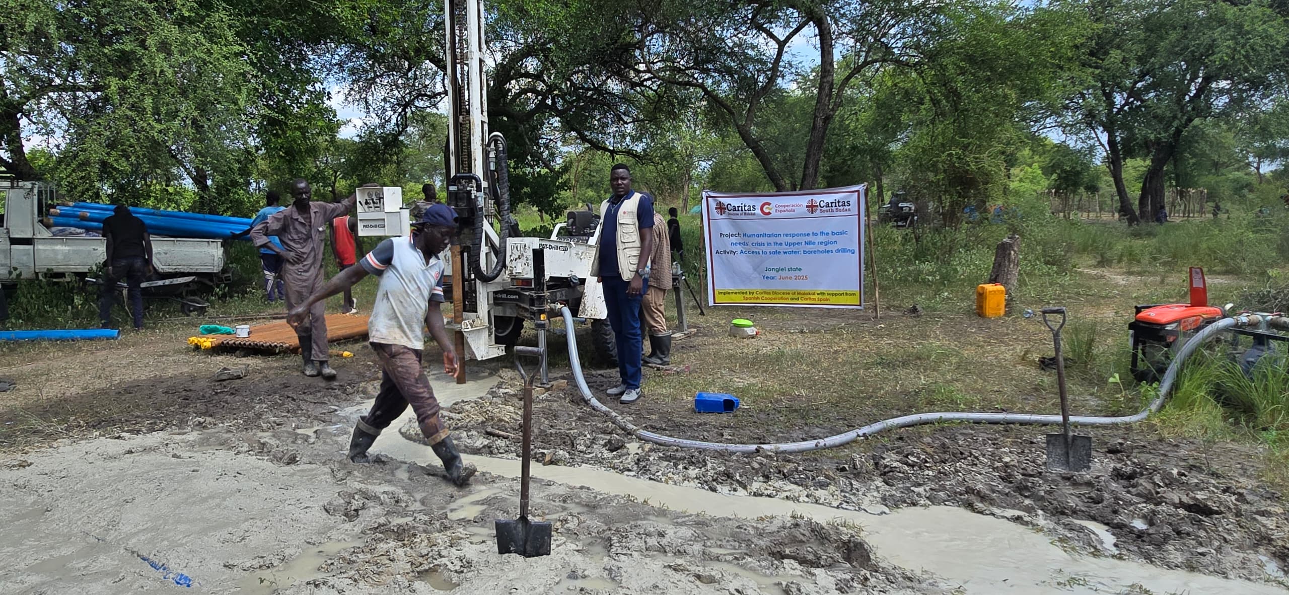 Drilling Activities in Ayod County, Jonglei State
