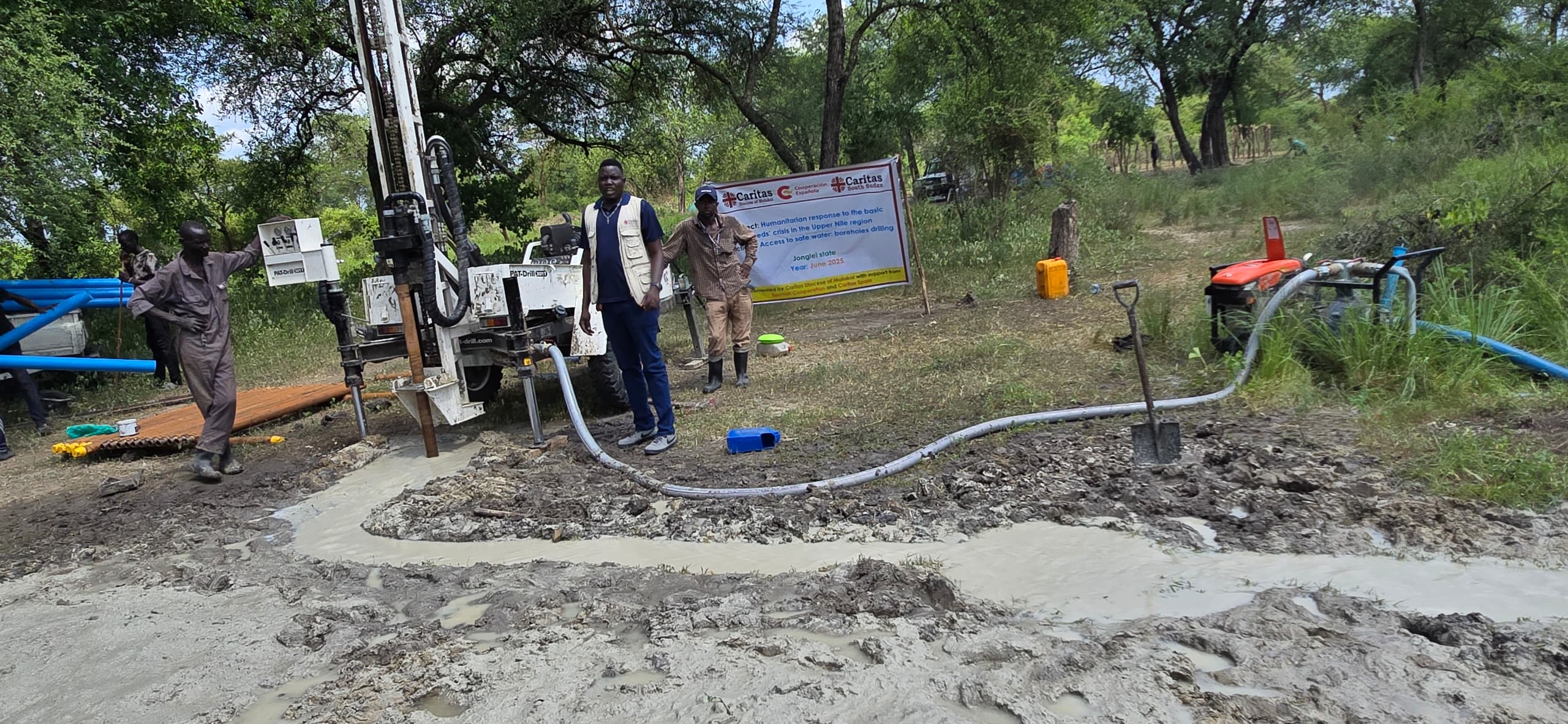 Drilling Activities in Ayod County, Jonglei State