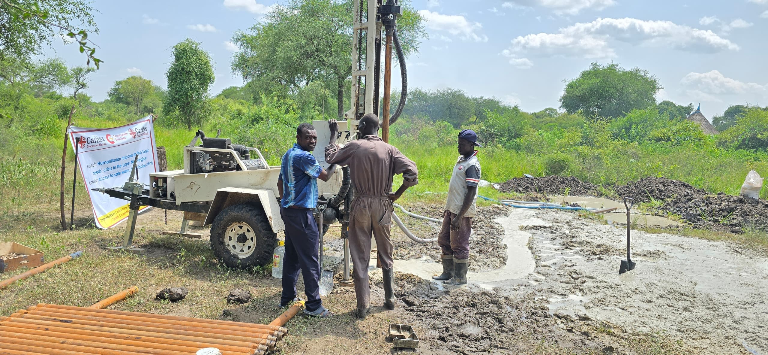 Drilling Activities in Ayod County, Jonglei State
