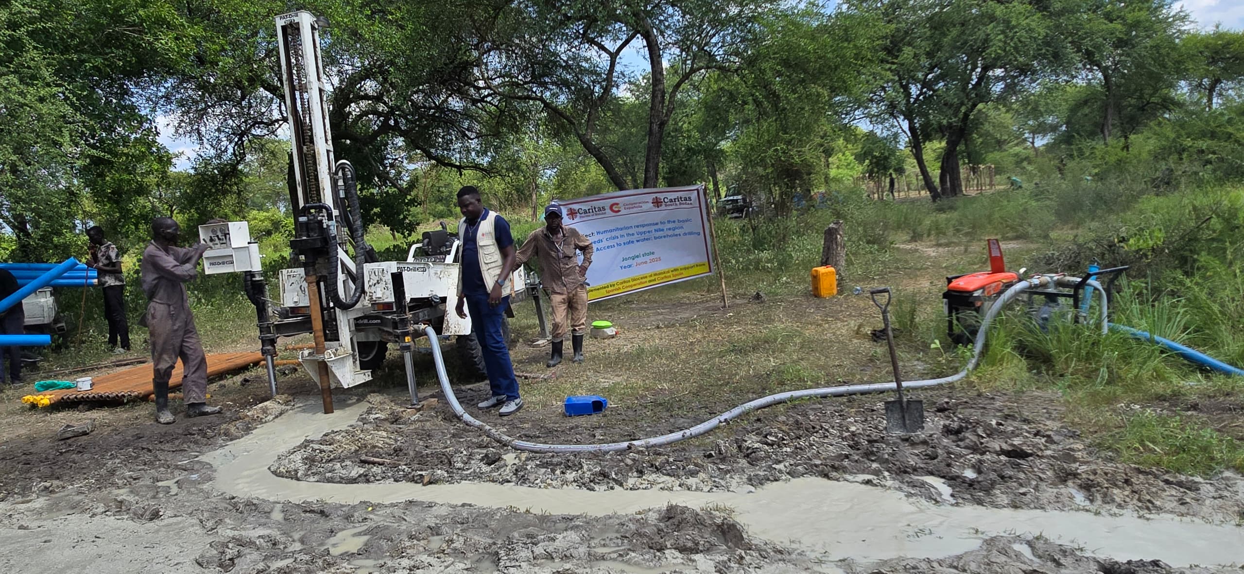 Drilling Activities in Ayod County, Jonglei State